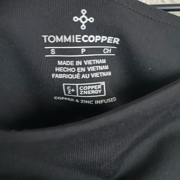 Tommie Copper Women’s Core Compression Capri Leggings S Black NEW - Picture 5 of 9
